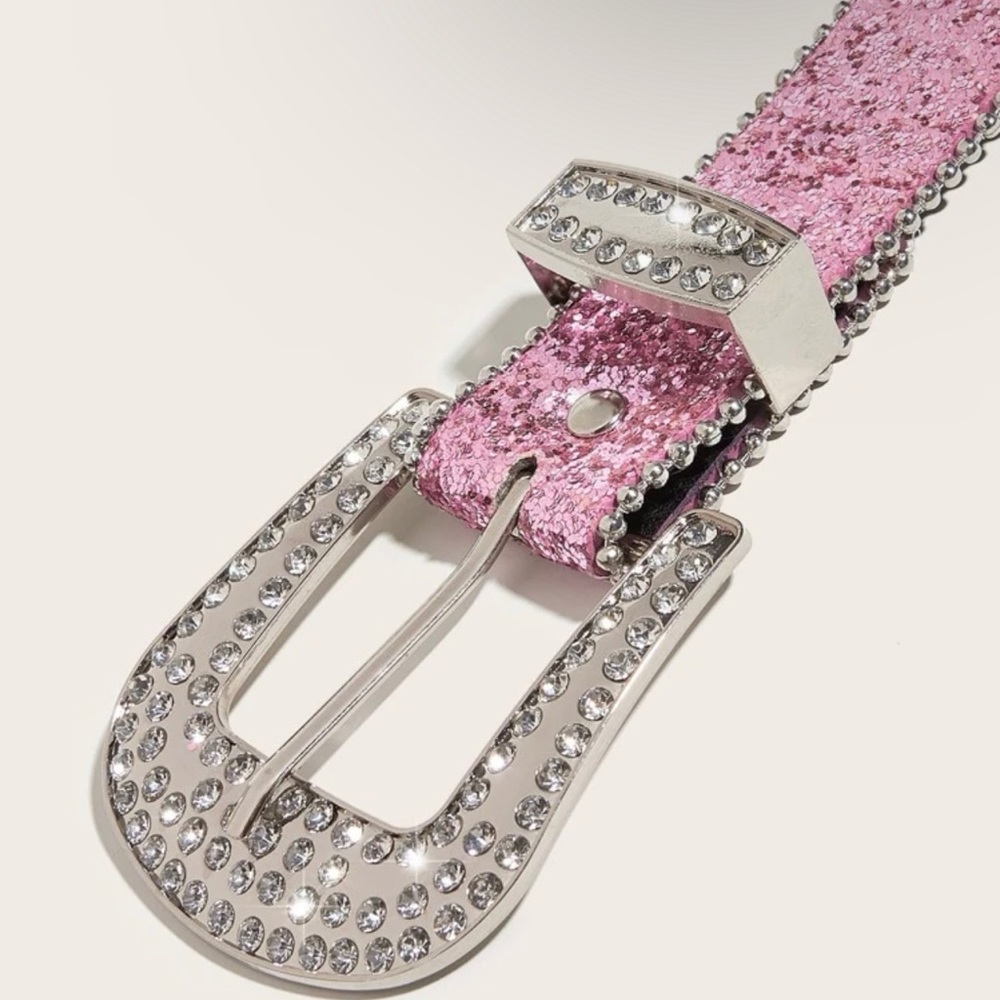 Women Rhinestone Belt - Picture 3 of 3